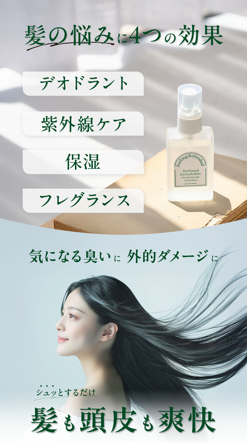 ȱ�Υ˥�������졦�糰���к� DEO�ե쥰��󥹥ߥ��� Ƭ���ѥߥ��� �إ��ߥ��� �ǥ��ɥ��� �� Ƭ�齭 ���� ��ȱ �糰������ �ݼ� ��ȱ �ե쥰��� ��KOTONA��Perfumed Refresh Mist��