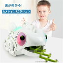 ラジコン カメレオン 電動おもちゃ リモコン付き RCラジコン ウォーキング 色を変えるLEDライト 電子モデル動物 乾電池 子ども おもちゃ プレゼント 室内...