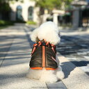 犬 犬服 ジャケット ドッグウェア ハーネス 防寒 あったか 犬の服 ウェア ジャケット ハーネス一体型ジャンパー コート 中綿入り 裏ボア ペットウェア ペッ...