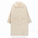 ルームウェア レディース もこもこ 冬 ワンピース パジャマ かわいい 着る毛布 ガウン 長袖 前開き ロング マイクロファー ネグリジェ マタニティ 裏起毛 入院 大きいサイズ あったか 部屋着 寝る