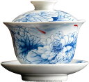 蓋碗 茶杯 茶碗エナメルセラミック蓋碗手描タレント カンフーティーセット手作りの陶磁器 中国の茶道具 泡茶杯盖碗 茶器