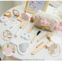 メイク 木製 おもちゃ メイクアップセット お化粧 2歳 3歳 4歳 5歳 女の子 メイクセット キッズ ごっこ遊び 木のおもちゃ 美容師 おもちゃ ままごとセ...