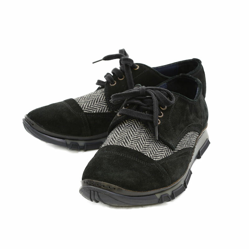 ドルチェアンドガッバーナ　シューズ　スニーカー　靴　サイズ6　ブラック×グレー　DOLCE&GABBANA【新着】【オススメ】【中古】