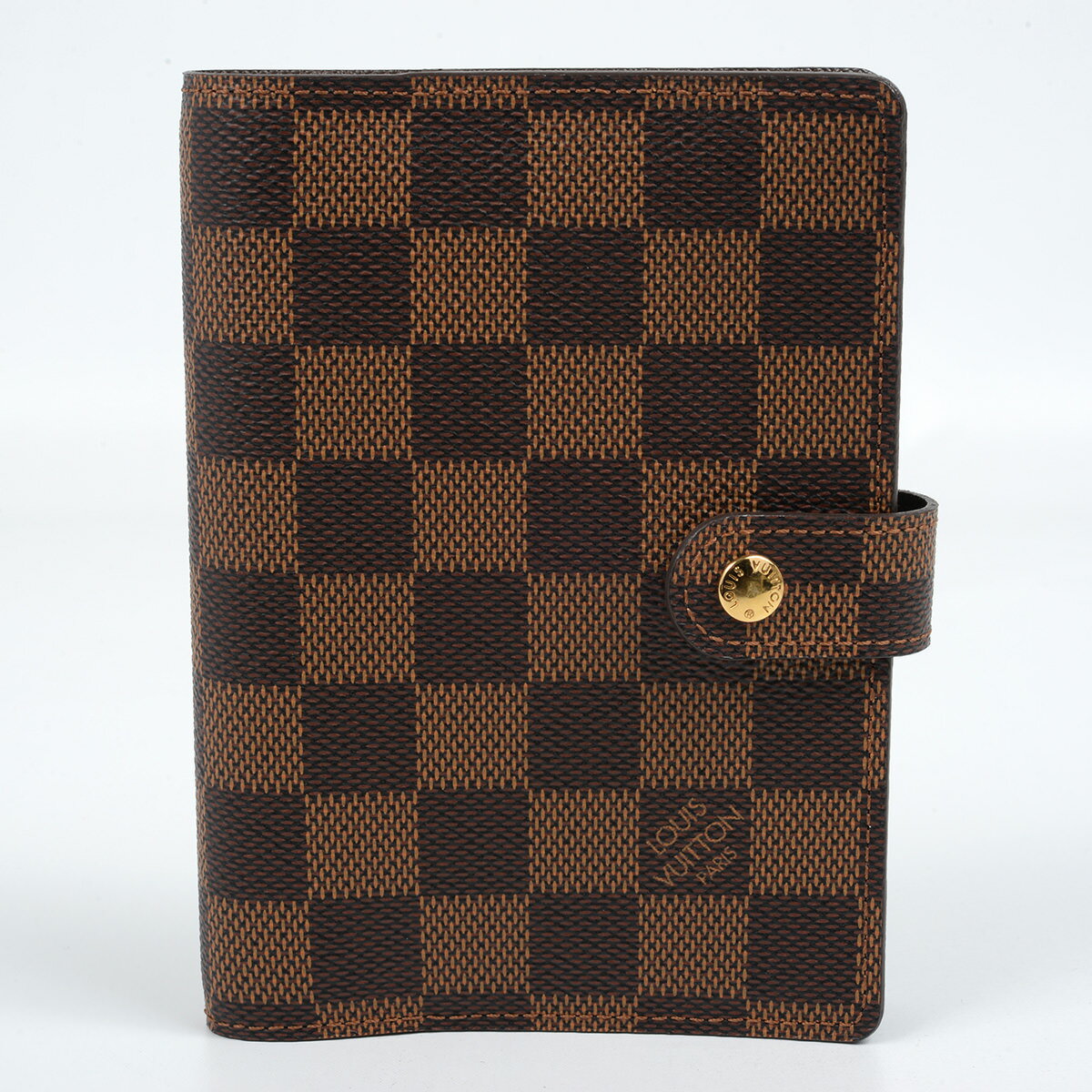 Rakuten - ルイヴィトン アジェンダPM 6連手帳カバー ダミエ　R20700　CA2174　イニシャル入り　シール帳　LOUIS VUITTON【中古】