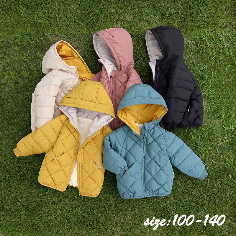 中綿コート キッズ アウター 冬服 韓国子供服 男の子 女の子 ダウン コットン コート女児 フード付き 通学 厚手 防寒 長袖 アウトドア おしゃれ 子ども服...
