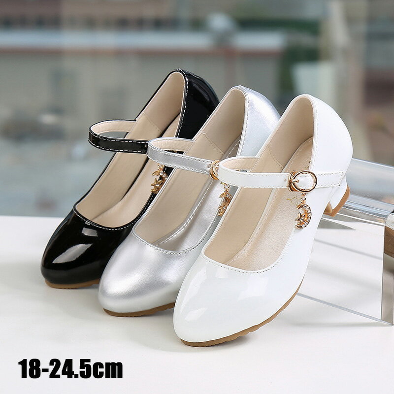 フォーマルシューズ フォーマル靴 子供靴 女の子用 キッズ プリンセスシューズ フォーマル ハイヒール キッズシューズ 子供シューズ 子ども靴 可愛い コンクール ダンス公演 発表会 結婚式 卒園式 入学式 6色 19.5/20/21/22/23/24/24.5