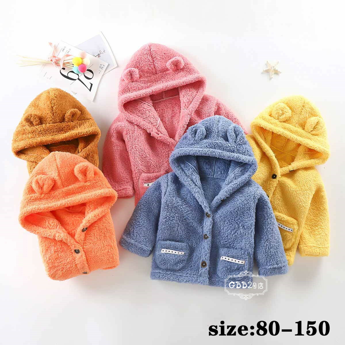 韓国子供服 キッズ アウター 女の子 男の子 コート 秋冬 あつたか フード付き 子供服 モコモココート 通学 防寒 長袖 厚手 アウトドア おしゃれ 子ども服...