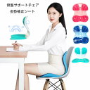 送料無料 骨盤サポートチェア 姿勢矯正 椅子 大人用 骨盤矯正チェア 座るだけ腰が痛くならないクッション オフィスチェア/ゲームチェア/床/椅子用クッション 腰...