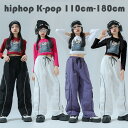 ダンス衣装 女の子 セットアップ スウィート ネコ柄 長袖 Tシャツ 長ズボン キッズ ダンスウエア 黒 白 赤 バラ 舞台 団体服 演出服 へそ出し トップス カーゴパンツ ワイドパンツ チアダンス jazz 発表会 応援団 ラムショー 公演服 練習着 かわいい ダンス服 子供服 110-180