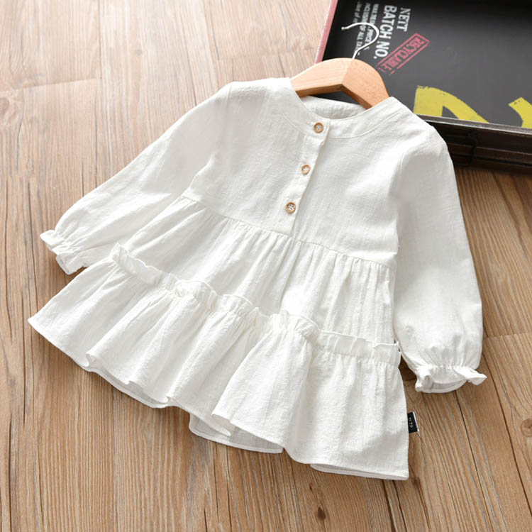Short Sleeves - 入学式 ブラウス シャツ 女の子 長袖 韓国子供服 ブラウス キッズ ジュニア フォーマル 女の子 80-140cm 卒園式 卒業式 可愛い