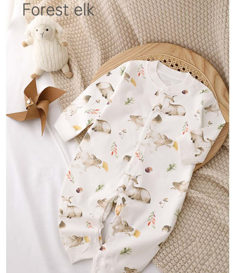 ロンパース 長袖 綿100％ ベビー服 女の子 男の子 カバーオール キッズ 春秋 子供服 新生児 赤ちゃん おしゃれ 可愛い 66 73 80 90cm 子ども服 ルームウェア 部屋着 パジャマ 誕生日 出産お祝い プレゼント 出産準備 入園 保育園 お出かけ 送料無料