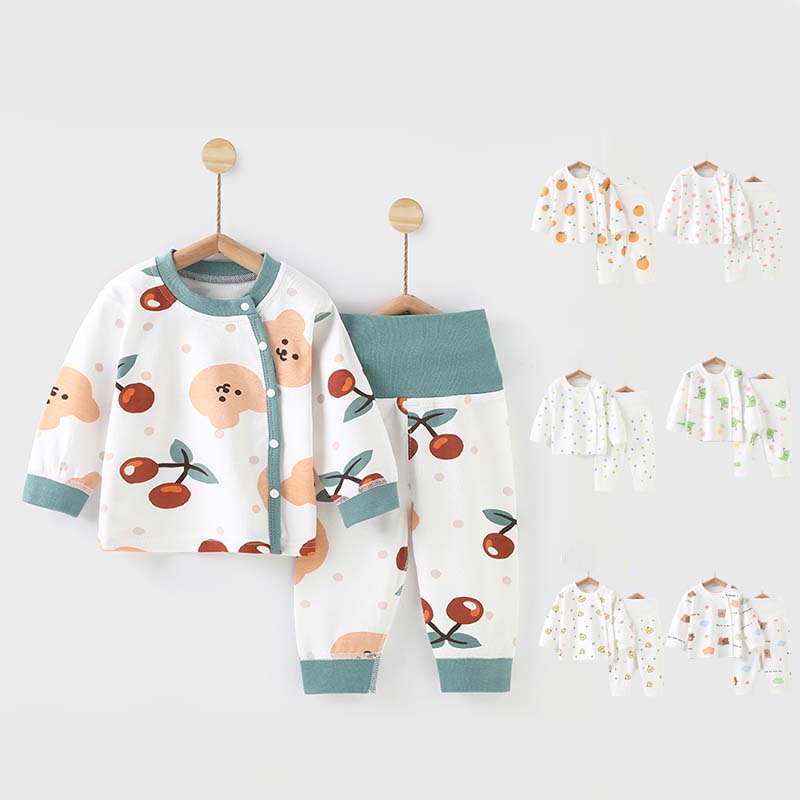 7色 セットアップ キッズ 綿 ベビー服 女の子 男の子 ルームウェア 上下セット 春秋冬 新生児 赤ちゃん 子供服 部屋着 パジャマ トップス 長袖 ロングパンツ おしゃれ 可愛い 入園 保育園 幼稚園 66 73 80 90 100cm 誕生日 出産お祝い プレゼント 出産準備 お出かけ 送料無料