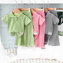 セットアップ キッズ 夏 子供服 女の子 tシャツ 半袖 ロングパンツ ベビー服 ジャージ 上下セット おしゃれ 可愛い トップス ボトムス ジュニア 長ズボン...