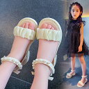 サンダル キッズ 16〜21cm 子供 靴 女の子 夏 おしゃれ 可愛い フォーマルシューズ ピアノ 発表会 結婚式 七五三 ベビー靴 キッズ靴 ドレスシューズ...
