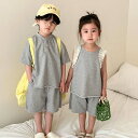 セットアップ キッズ 兄妹 ベビー服 ジャージ 上下セット 男の子 女の子 夏服 tシャツ 半袖 綿 ショートパンツ 子供服 トップス ハーフパンツ ジュニア ...