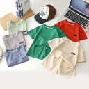 セットアップ キッズ 男の子 女の子 ベビー服 ジャージ 上下セット スポーツ 子供服 tシャツ 半袖 ショートパンツ 夏服 おしゃれ 可愛い スウェット 子ど...