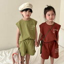 セットアップ キッズ 兄妹 ベビー服 ジャージ 上下セット 男の子 女の子 夏服 tシャツ 綿 ショートパンツ 子供服 トップス ハーフパンツ ジュニア 半ズボ...