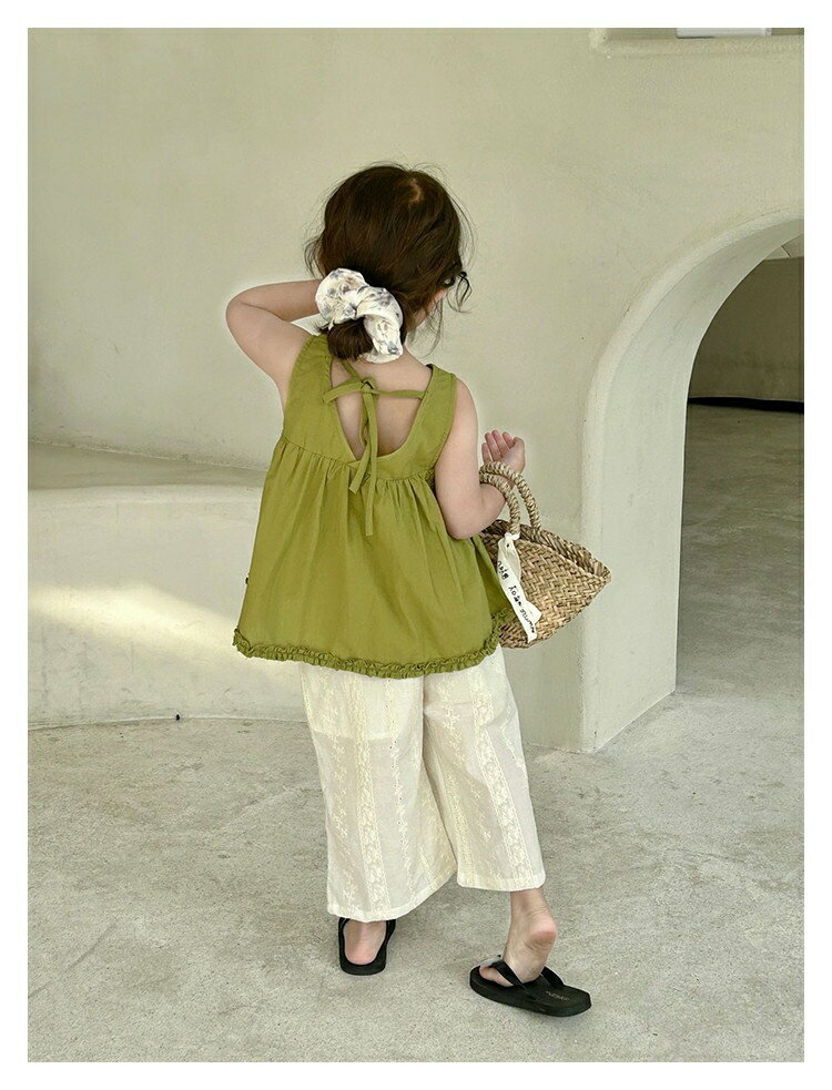 【6%OFFクーポン】セットアップ キッズ 韓国子供服 女の子 春 夏 ベビー服 上下セット tシャツ ガウチョパンツ 子供服 トップス ボトムス ズボン ジュニア 赤ちゃん おしゃれ 可愛い 入学 入園 幼稚園 小学生 お出かけ 80cm 90cm 100 110 120 130 140 誕生日 プレゼント 3