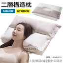 【6%OFFクーポン】枕 首が痛くならない 人気 まくら 安眠枕【二層構造•耳と後頭部の凹型中空設計】低反発 高反発 抱き枕 いびき防止 首や肩の負...