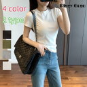 新品 半袖 ショート丈 Tシャツ レディース トップス ラウンドネック 丸首 無地 裾スリット へそ出し スリム シンプル 夏 サマーTシャツ