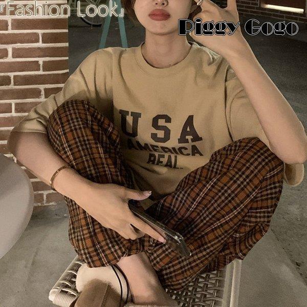 Tシャツ 半袖 ゆるTシャツ トップス 英字 半袖Tシャツ ゆったり レディース