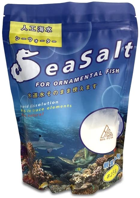 塩 シーソルト人工海水シーウォーター 25L一般海水魚用　825g（SEA GOD）一般海水魚用 シーソルト 海水の素 人工海水の素 人工海水 海水魚 生体 海水魚 塩 送料無料 海 海水 ポイント消化 ギフト プレゼント