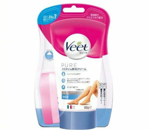 ヴィート ピュア Veet PURE ピュア バスタイム除毛クリーム 敏感肌用(150g)【ヴィート】Veet Pure Hair Removal Cream For Sensitive Skin