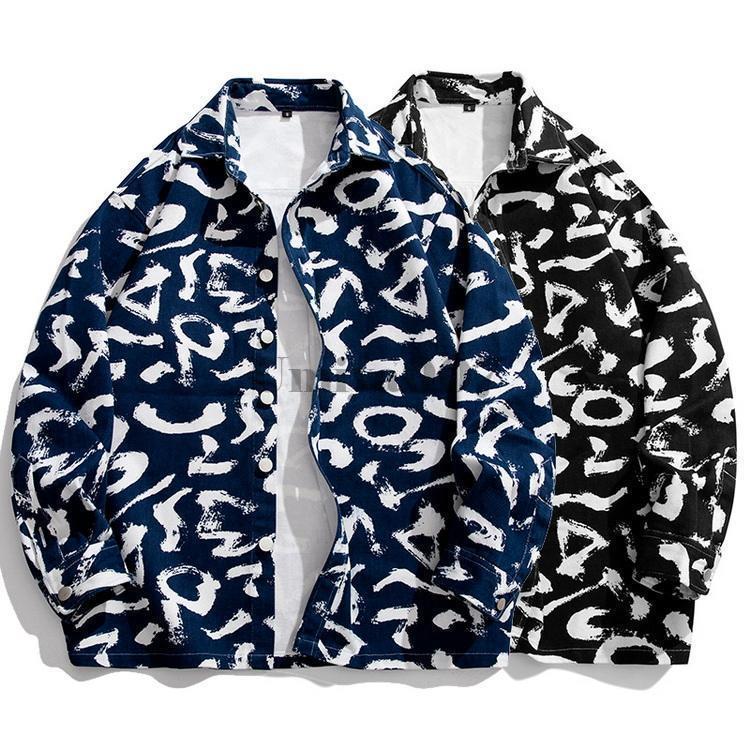 コーチジャケット メンズ 総柄 大きいサイズ ライトアウター ジャケット 秋服 秋物 20代 30代 40代