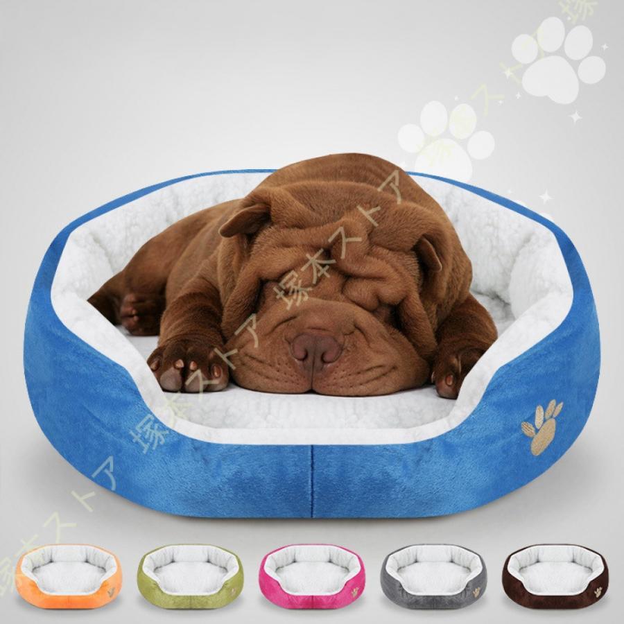 ペット ベッド ソファー ペットクッション マット 小型犬 猫 小動物 八角型 洗える ぐっすり眠る オー..