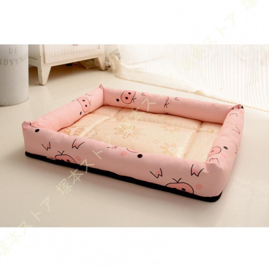ペットベッド ペットマット 夏用 マット 犬用ベッド マット ペット用 猫用ベッド 柔らかい 涼しい スク..