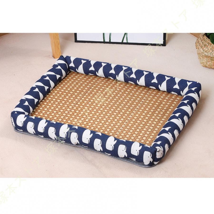 ペットベッド 夏用 暑さ対策 クール 小中大型犬用 クッション ペット マット ベッド 犬猫兼用 夏用 爽..