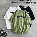 Tシャツ ゆったり tシャツ レディース メンズ 男女兼用 カットソー 半袖 韓国 ゆるTシャツ ファッション tシャツ ビッグシルエット