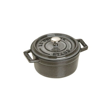 【日本国内正規品】【生涯保証付】ストウブ Staub ピコ・ココット ラウンド 10 cm 0.25 L グレー 40500-106