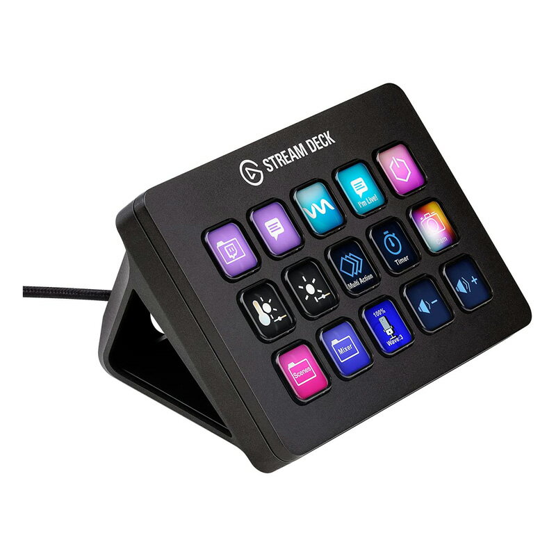 【まもなく終了！エントリーで最大ポイント15倍！】 Elgato エルガト カスタム可能 LCDキー Stream Deck MK.2