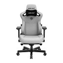 【3/5限定最大2000円OFFクーポン発行＆エントリーと楽天カード決済でポイント4倍】 アンダシート Andaseat ゲーミングチェア KAISER3 Ash アッシュ ファブリック ランバーサポート ヘッドレスト アームレスト ひじ掛け 格納テーブル