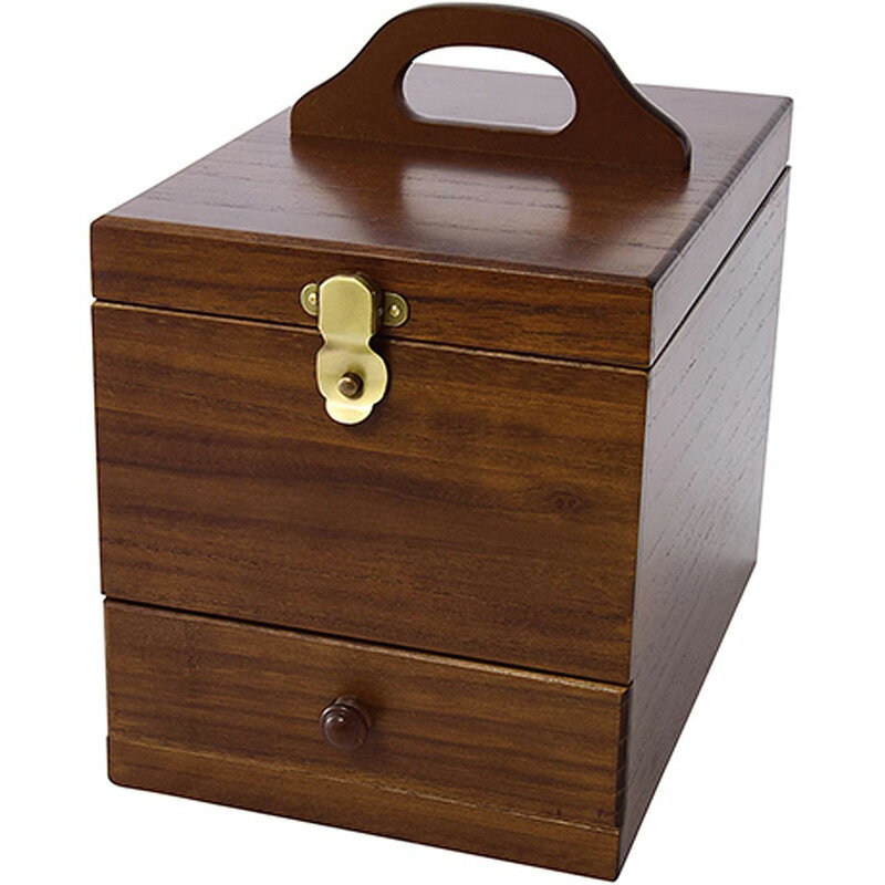 茶谷産業 Wooden Case 日本製 木製コスメティックボックス 017-513
