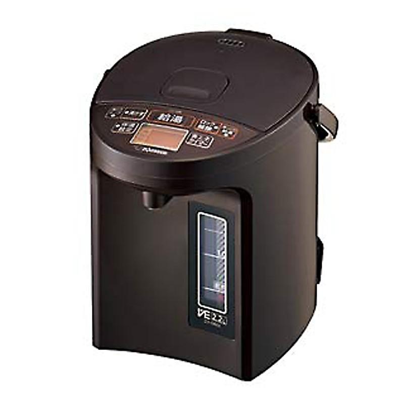 象印 マイコン沸とうVE電気まほうびん 2.2L 優湯生 ブラウン CV-GB22-TAのサムネイル