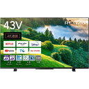 楽天GBFT Online【5/5限定最大2000円OFFクーポン発行＆エントリーと楽天カード決済でポイント4倍】 TVS REGZA M550Lシリーズ 液晶テレビ 43インチ 4K液晶 全面直下型LEDバックライト 43M550L