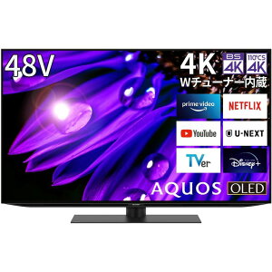 4/252000OFFݥȯԡȥ꡼ȳŷɷѤǥݥ4ܡ 㡼 SHARP AQUOS OLED 48 4KͭELƥ Dolby Atmosб 4K塼ʡ¢ 4T-C48EQ2