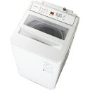 パナソニック Panasonic ホワイト 全自動洗濯機 7kg 上開き スゴ落ち泡洗浄 パワフル立体水流 NA-FA7H2-W