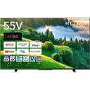 TVS REGZA 4K液晶テレビ 55インチ 4Kチューナー内蔵 外付けHDD スマートテレビ 裏録対応 55M550L