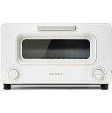 【期間限定！エントリーで最大ポイント15倍！】 バルミューダ BALMUDA The Toaster スチームトースター ホワイト オーブン K11A-WH