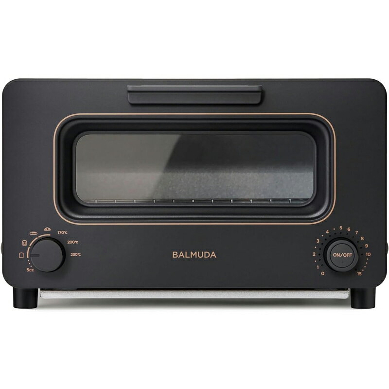 【期間限定！エントリーで最大ポイント15倍！】 バルミューダ BALMUDA The Toaster スチームトースター ブラック オーブン K11A-BK