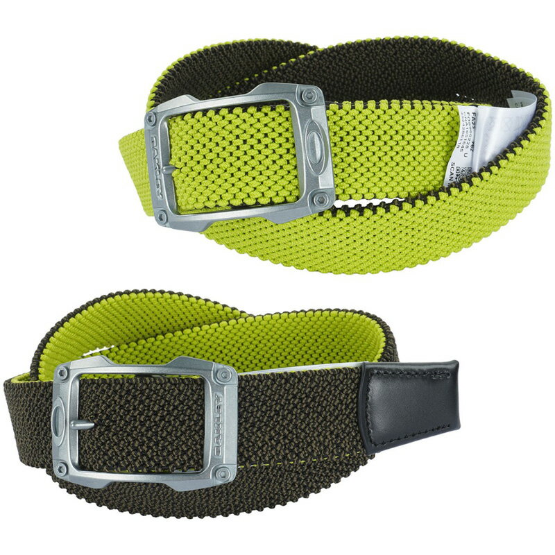 リー 【期間限定！エントリーで最大ポイント15倍！】 OAKLEY正規販売店 オークリー OAKLEY ゴルフ Belt WEB REVERSIBLE BELT 14.0 FOS900228 SULPHUR ONE SIZE ベルト FOS900228-762