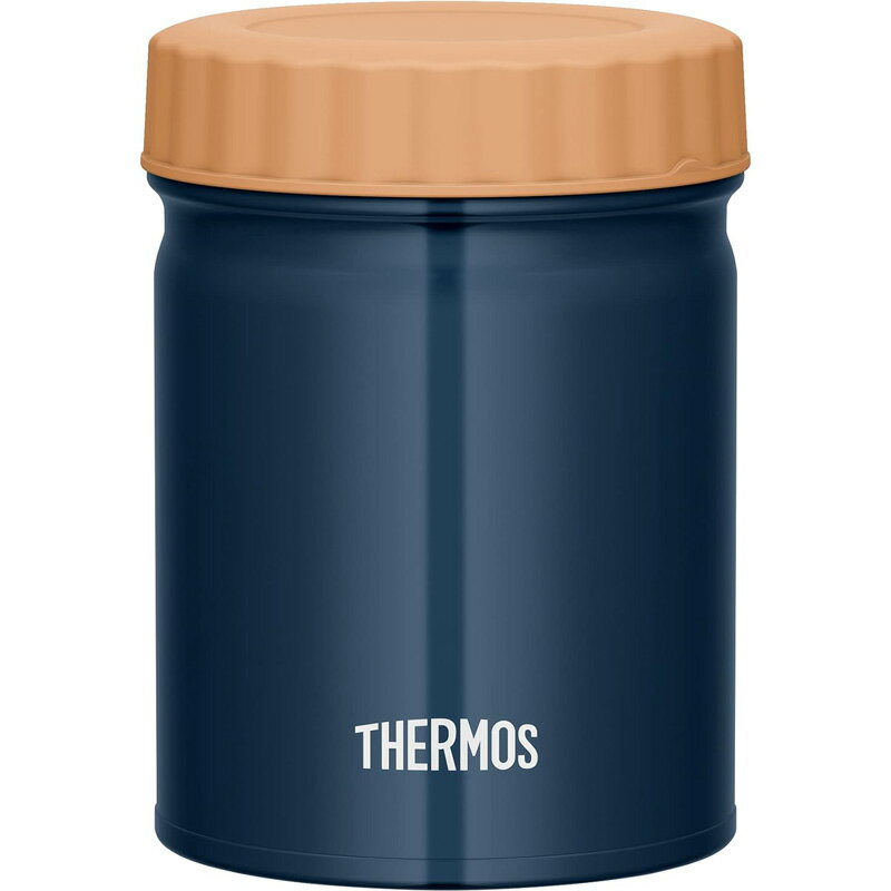 【5/1限定最大2000円OFFクーポン発行＆エントリーでポイント3倍！】 サーモス THERMOS 真空断熱スープジャー ネイビー 500ml 保温 保冷 JBT-501 NVY