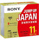 【4/25限定最大2000円OFFクーポン発行＆エントリーと楽天カード決済でポイント4倍】 SONY ソニー BD-RE XL 2倍速 11枚組 ビデオ用ブルーレイディスク 11BNE3VZPS2