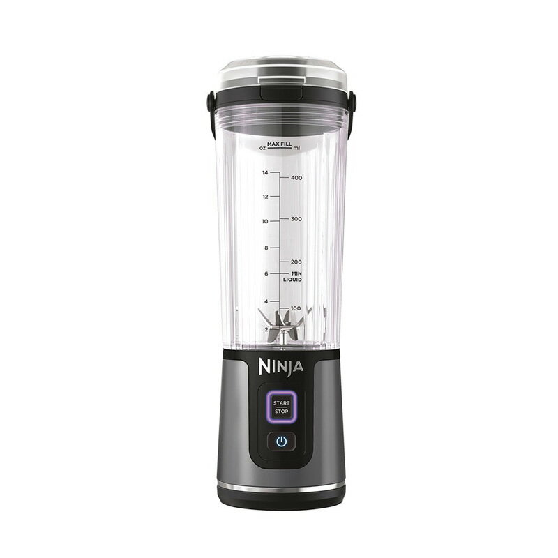 Shark シャーク Ninja Blast コードレス ミキサー ブラック ボトルカバー付き 470ml コンパクト BC151JBKのサムネイル