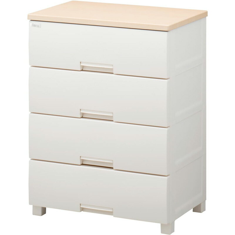 【12/1限定最大2000円OFFクーポン発行＆エントリーでP3倍！更に全商品ポイント3倍！】 天馬 Tenma フィッツプラス チェスト 4段 メープル 幅65cm F6504