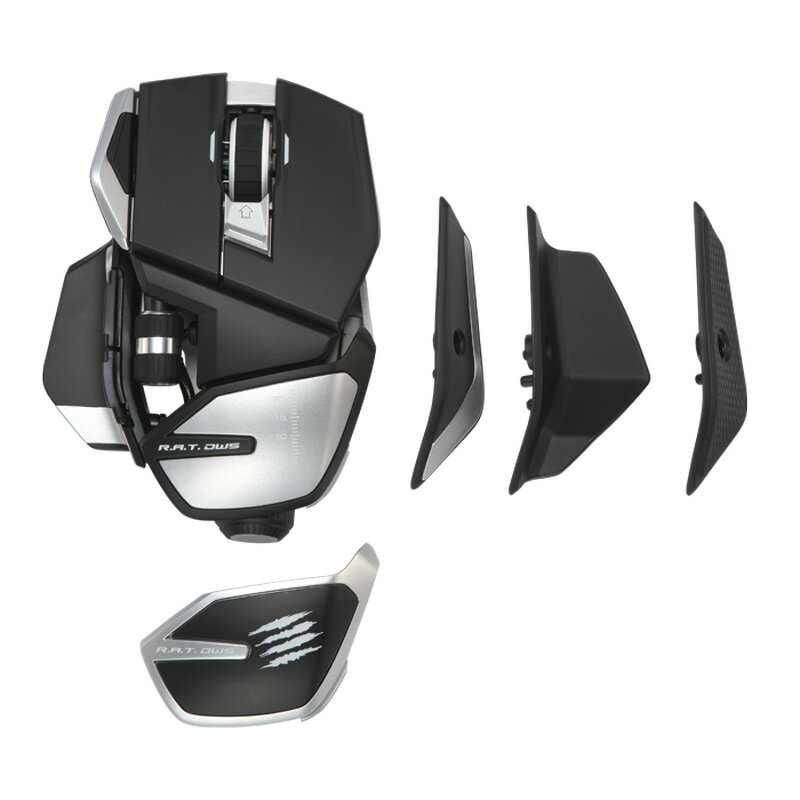 Mad Catz マッドキャッツ R.A.T. DWS ゲーミング マウス デュアルモードワイヤレス MR07DHINBL000-0J
