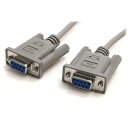 【5/1限定最大2000円OFFクーポン発行&エントリーでP3倍!更に全商品ポイント3倍!】 StarTech.com RS232Cシリアルクロスケーブル グレ...